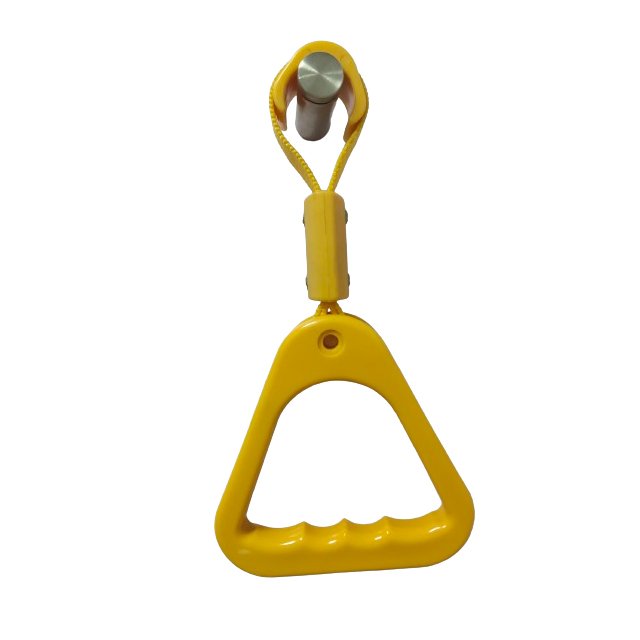 Bus Accessories Yellow ABS Plastic Subway Bus Advertising Straps Grab Handle