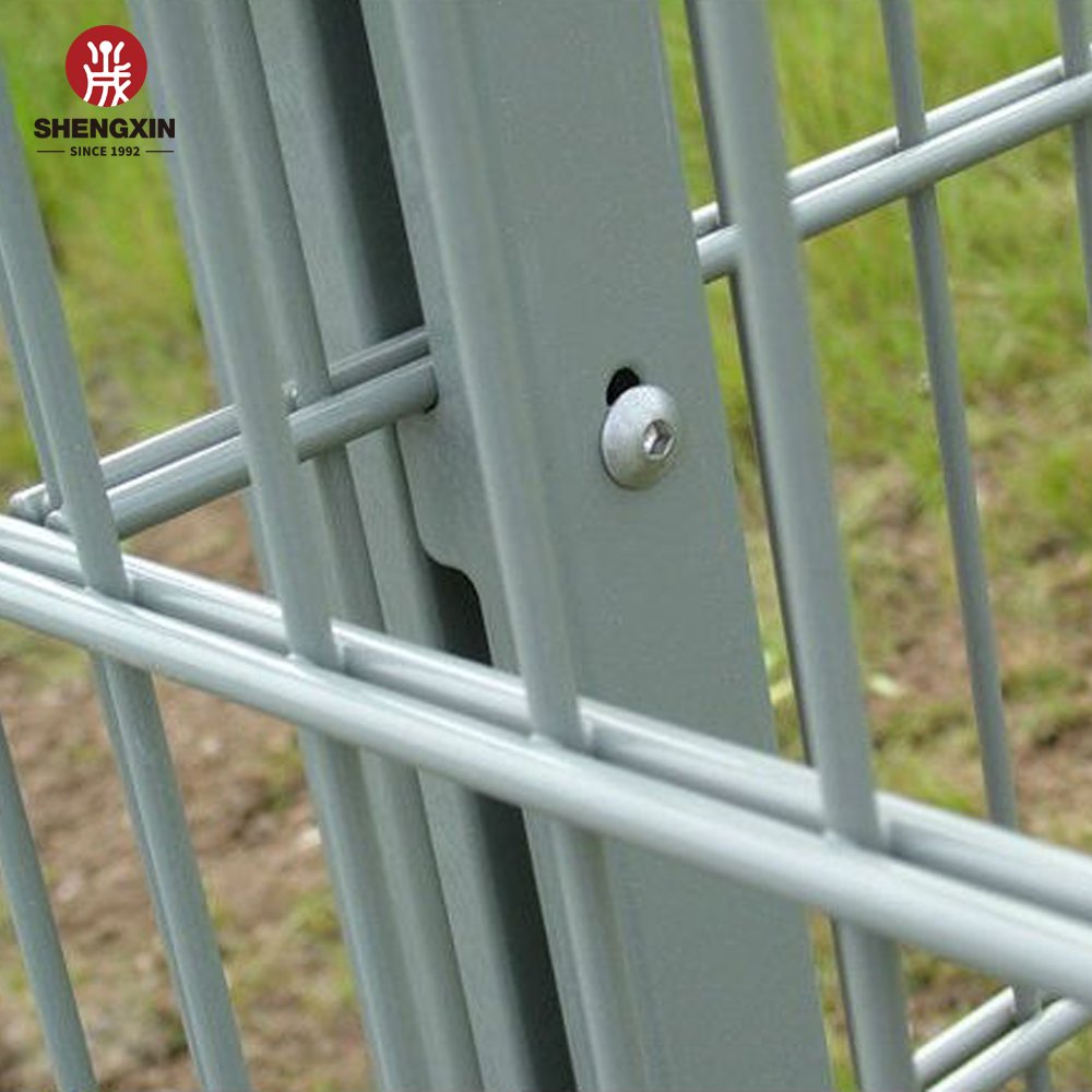 Garden Protection Galvanized 656 Iron Double Wire Fence Panel