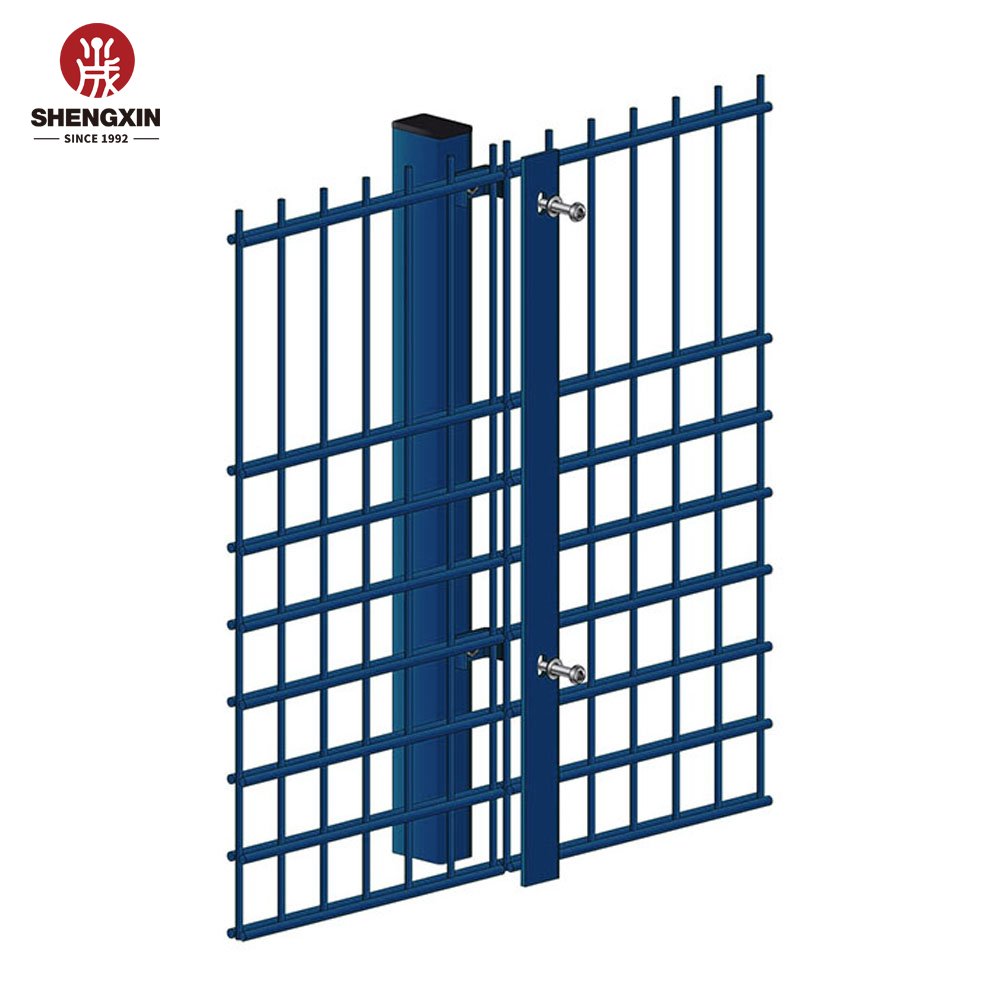 Garden Protection Galvanized 656 Iron Double Wire Fence Panel