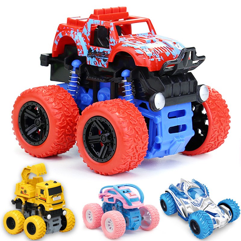 Mini Engineering Inertia Vehicle Off-road Vehicle Car Children Mini Small Car Toys for Kids
