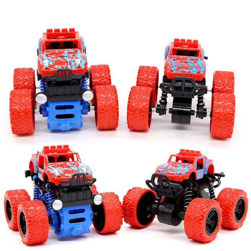 Mini Engineering Inertia Vehicle Off-road Vehicle Car Children Mini Small Car Toys for Kids