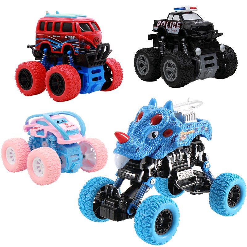 Mini Engineering Inertia Vehicle Off-road Vehicle Car Children Mini Small Car Toys for Kids