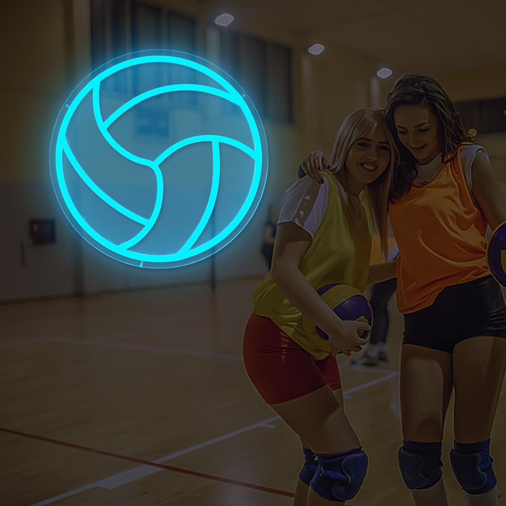 Volleyball Neons Signs Party Supply Customized Logos Decoration Signage LED Neon Lights Sign LED Custom Neon Sign