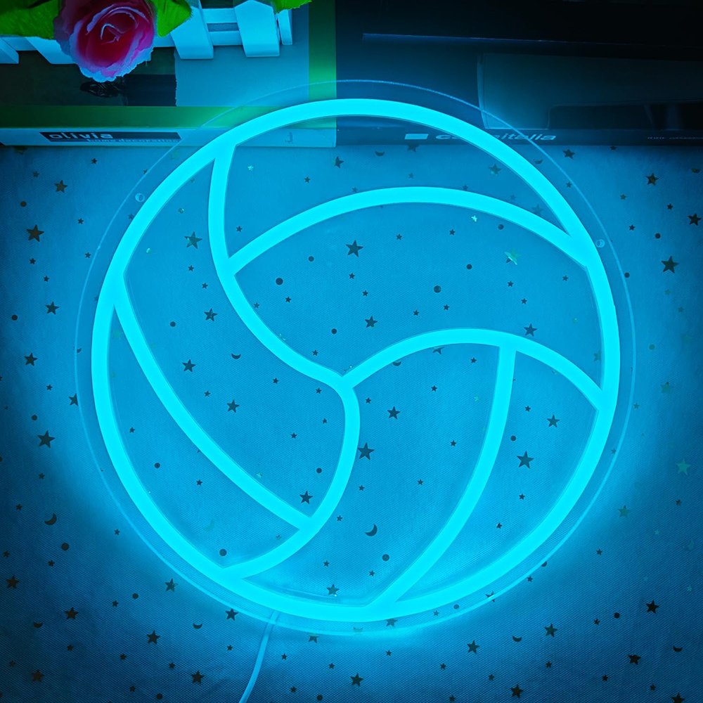 Volleyball Neons Signs Party Supply Customized Logos Decoration Signage LED Neon Lights Sign LED Custom Neon Sign