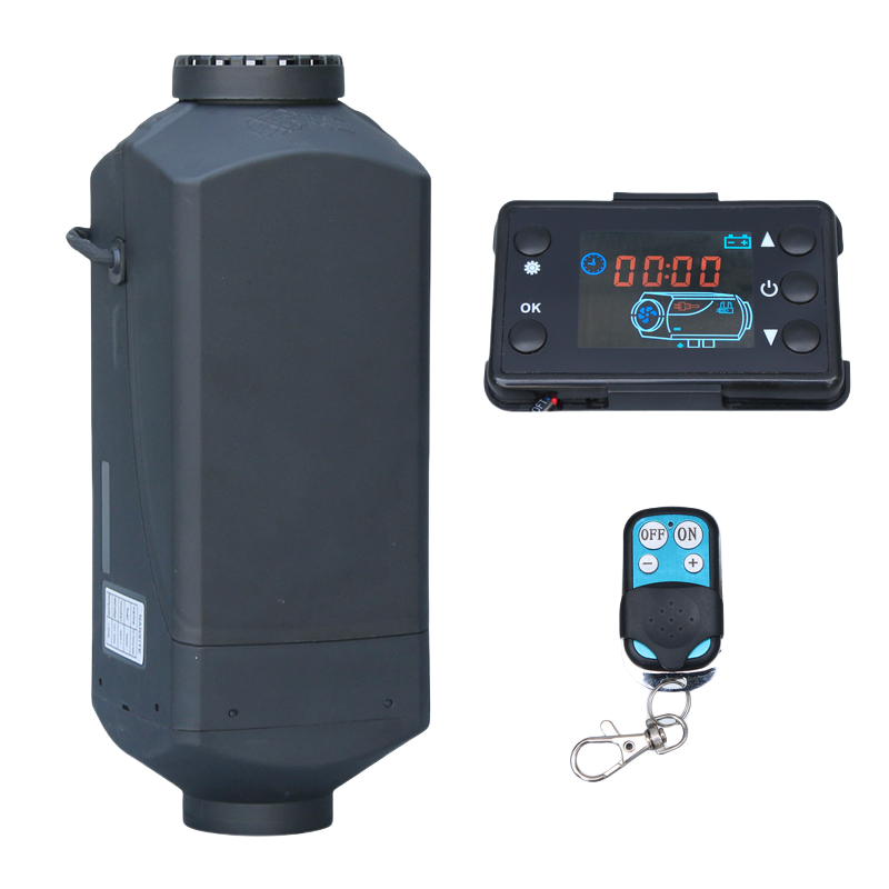 New Style 5KW Diesel Air Heater with LCD Monitor Remote Control Cars RVs Boats Trucks Parking Heater Bus RV Boat Truck-12V 24V