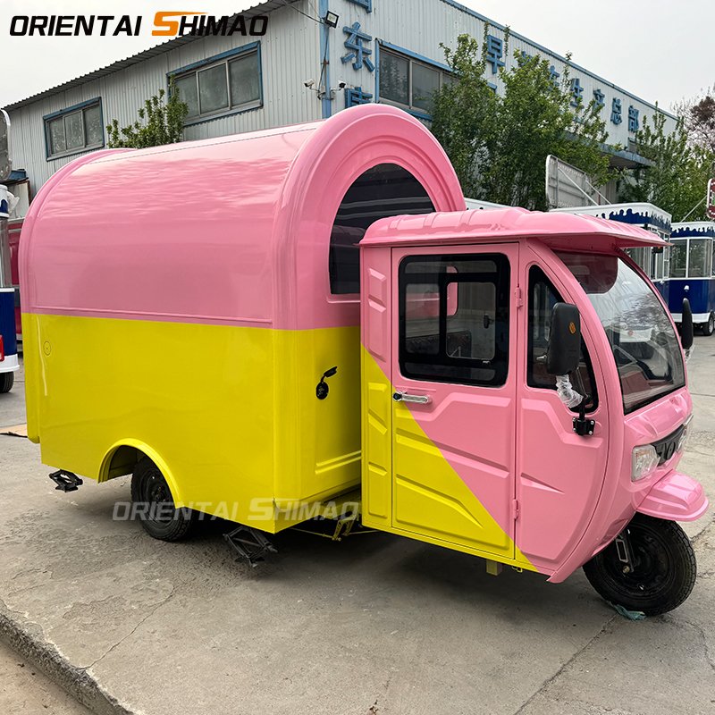 Tricycle Tuk Tuk Food Cart for Snake Food