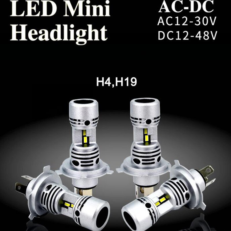 Factory Producer H4 Led Motorcycle Headlight Bulb AC DC 30V 5000LM 9003 HB2 HI/Lo Beam 30W Motors E-bike Scooter LED Headlamp