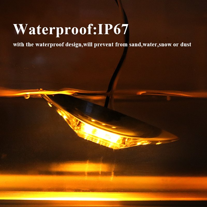 Factory Direct Price Clearance Light Smoke Dark Lens Illuminated Decora Truck Trailer Bus Side Marker Light