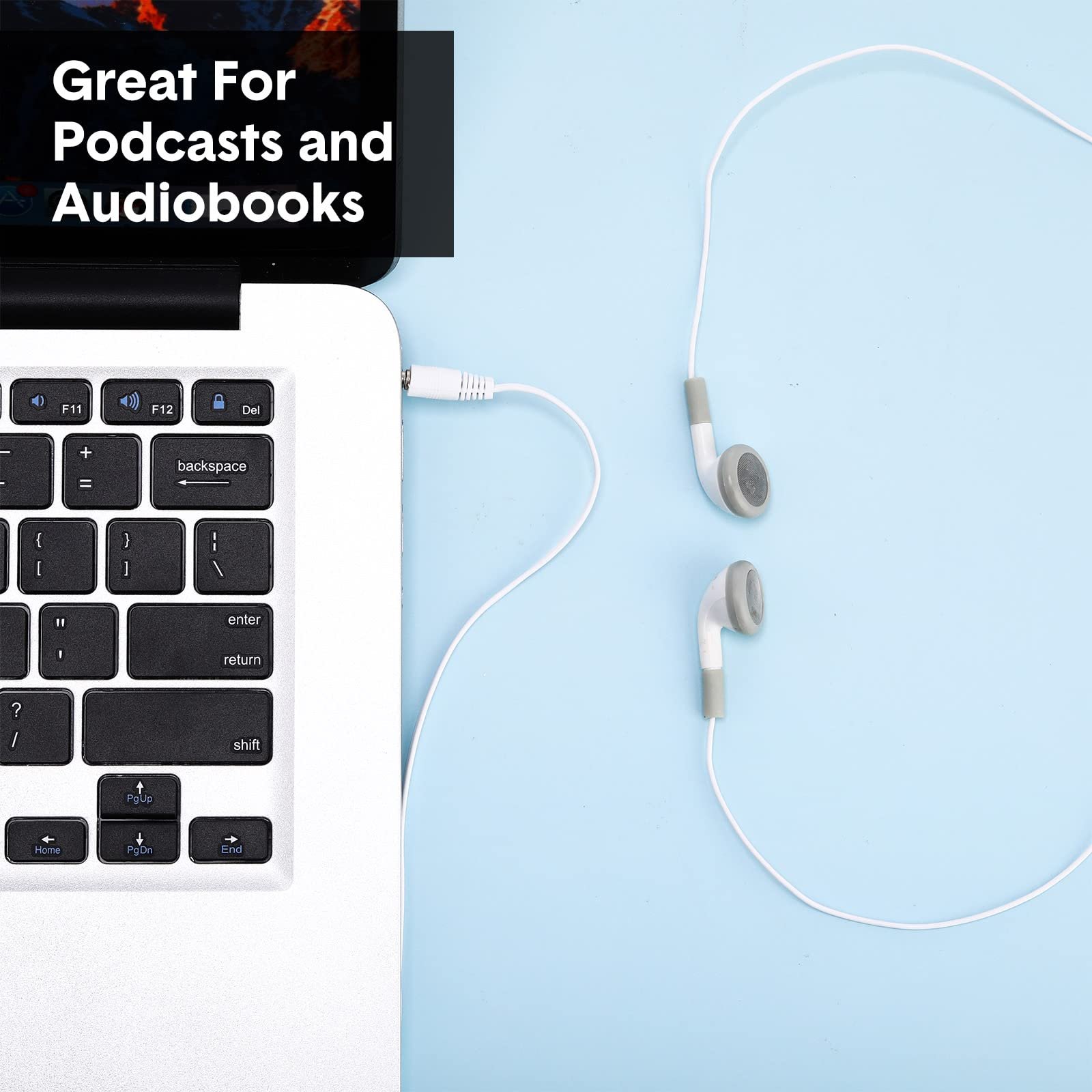 Low Price Disposable Earbuds Aviation Bus Headset Noise Cancelling 15 mm Disposable Wired Mono Earphones