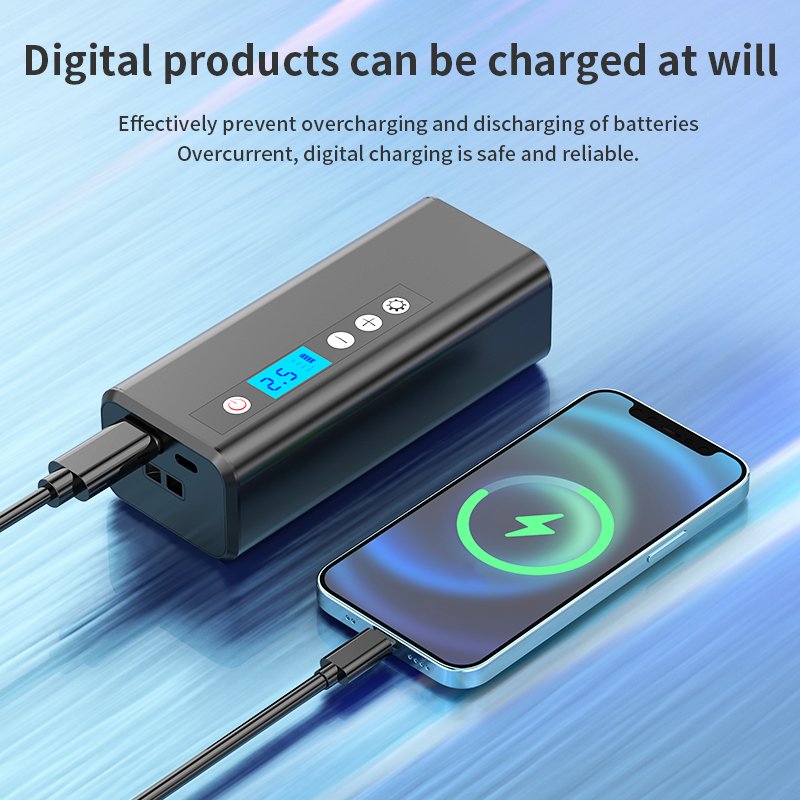 High Quality Portable 12v 150psi Car Air Pump Type Compressor Inflator With Led Light Metal