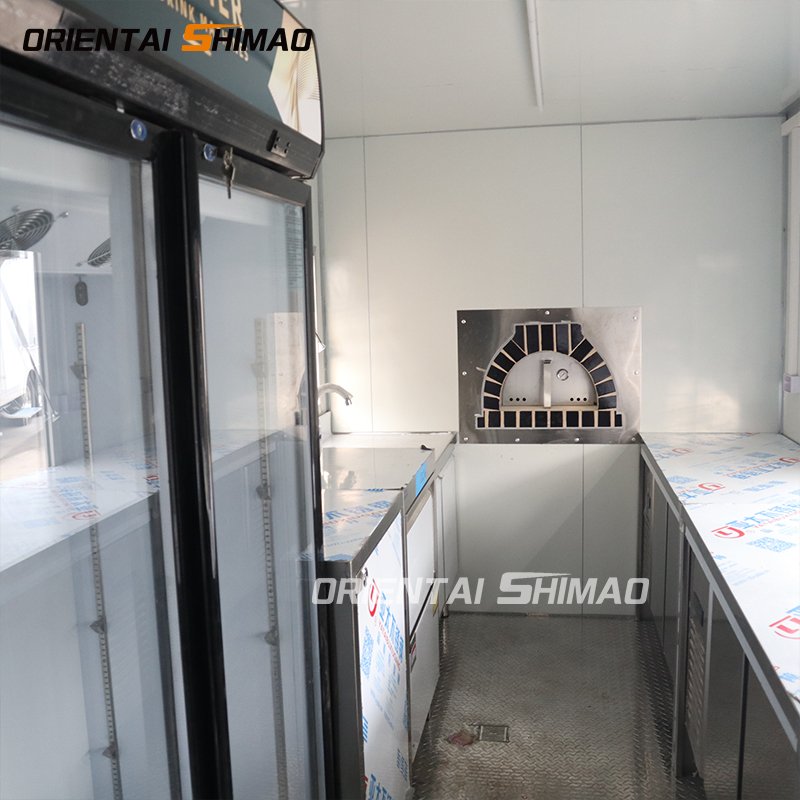 Freezer Pizza Food Trailers for Europe Juice Mobile bar Trailer Food Truck Food Trailer Australia Including Equipment