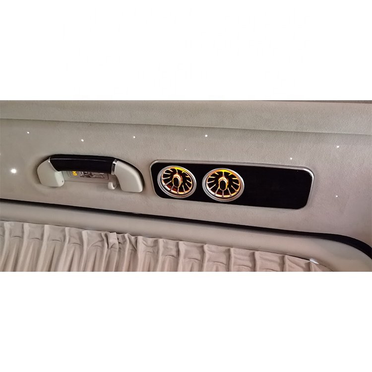 Decorative Accessories Turbine Outlet Interior Ambiance Light Wood Grain W447 VCLASS VITO V250 METRIS MPV Modified Parts