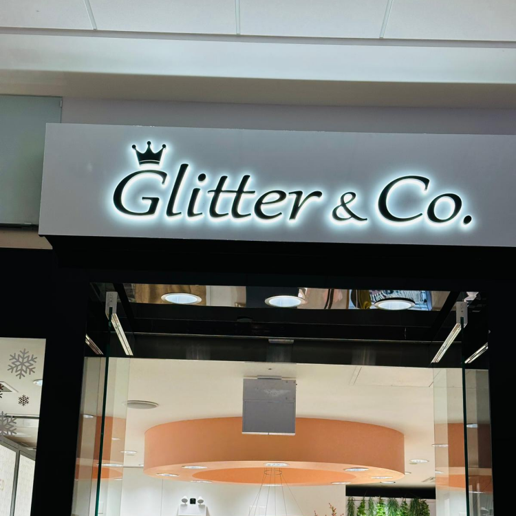 Business Illuminate Office Door Signs Led Channel Letter Sign Indoor Back Light logo Sign Acrylic Black for Store