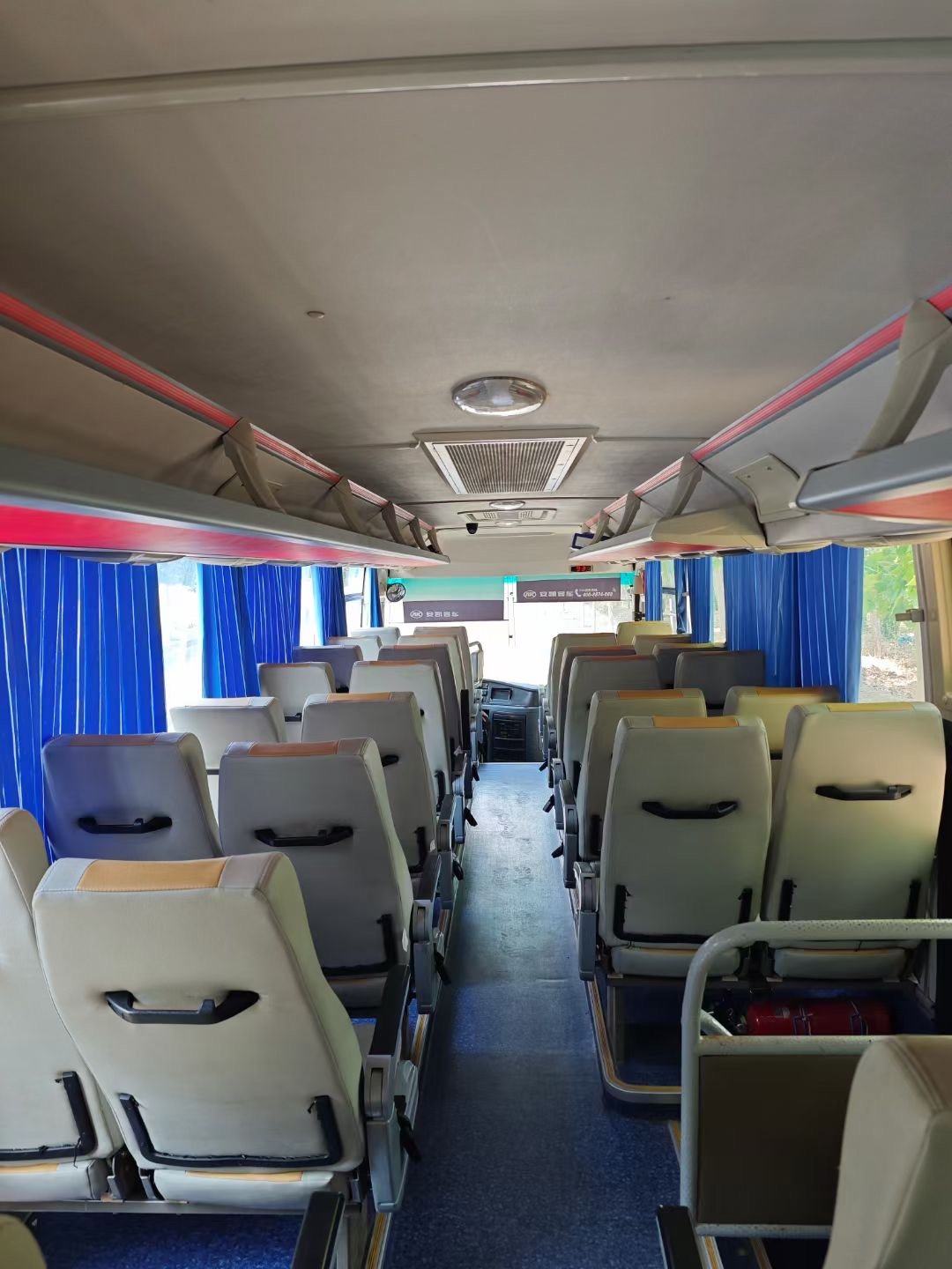 Used 2017 Non-operating 48-seater Ankai Large Capacity Diesel Passenger Coaches/Bus for Sale