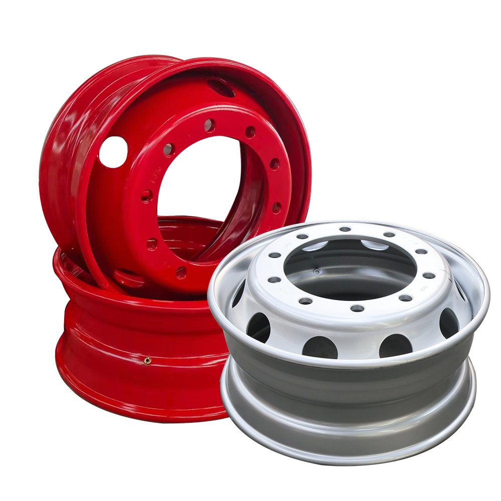 Factory Wholesale Wheel Truck 22.5*8.25 Aluminum/Steel Truck Wheel Rim for Heavy Duty Truck