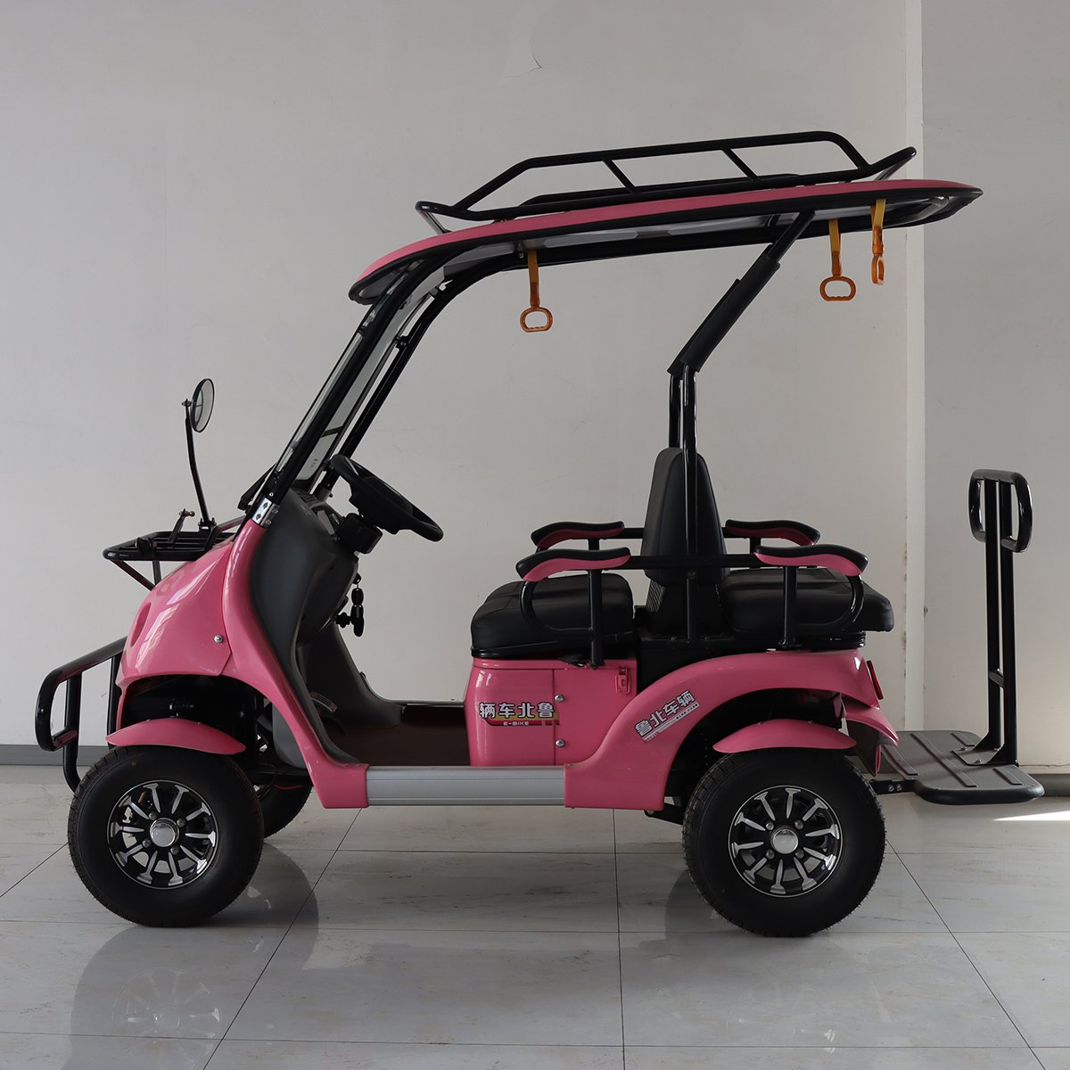 LUBEI Vehicle Manufacturer OEM/ODM 1500W Long Range 4 Wheel Club Car Precedent Golf Cart Electric Utility Vehicle With Roof