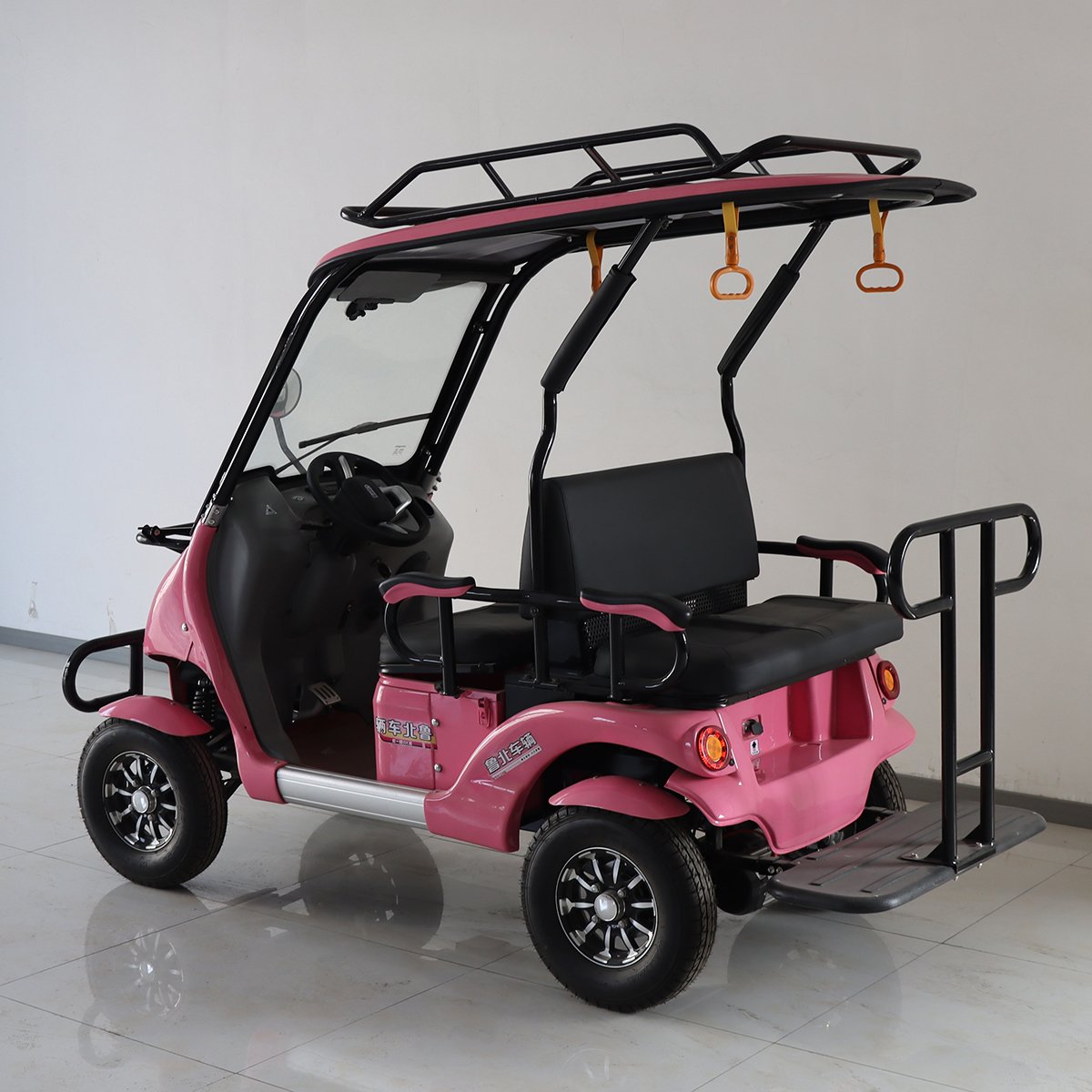 LUBEI Vehicle Manufacturer OEM/ODM 1500W Long Range 4 Wheel Club Car Precedent Golf Cart Electric Utility Vehicle With Roof