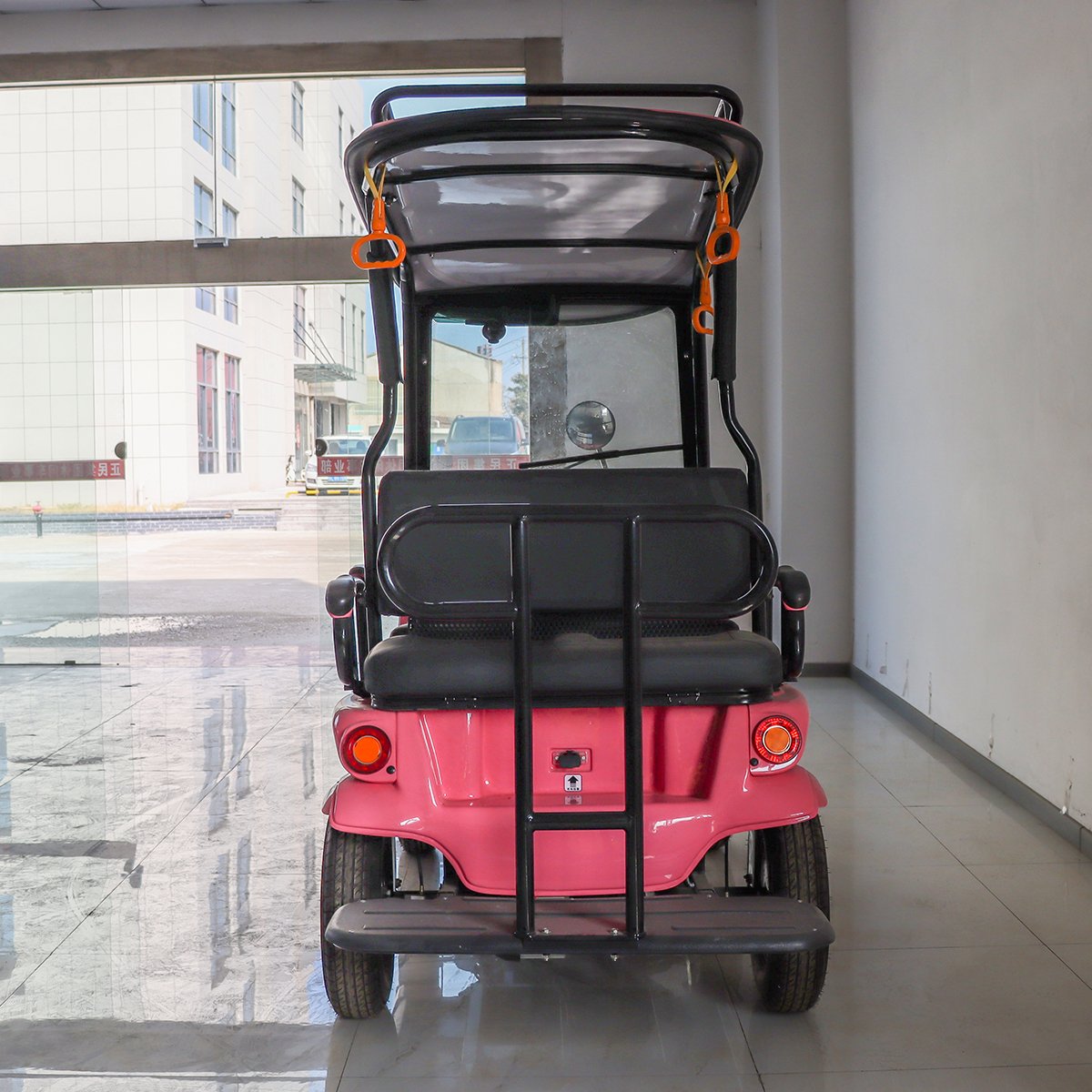 LUBEI Vehicle Manufacturer OEM/ODM 1500W Long Range 4 Wheel Club Car Precedent Golf Cart Electric Utility Vehicle With Roof