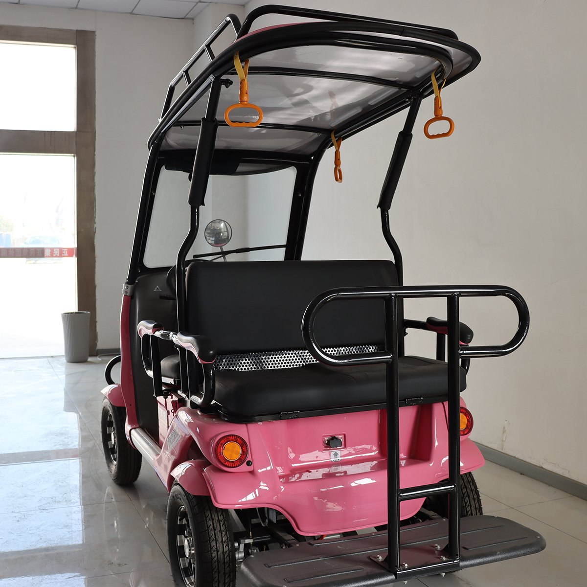 LUBEI Vehicle Manufacturer OEM/ODM 1500W Long Range 4 Wheel Club Car Precedent Golf Cart Electric Utility Vehicle With Roof
