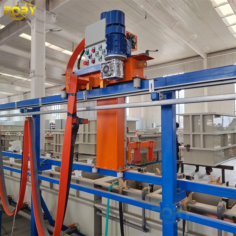Metal Gold Plating Machine Electroplating Machines Chrome Plating Line