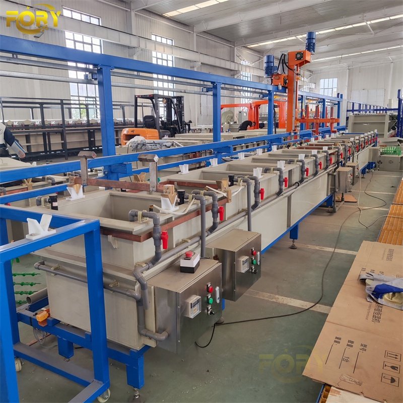 Metal Gold Plating Machine Electroplating Machines Chrome Plating Line