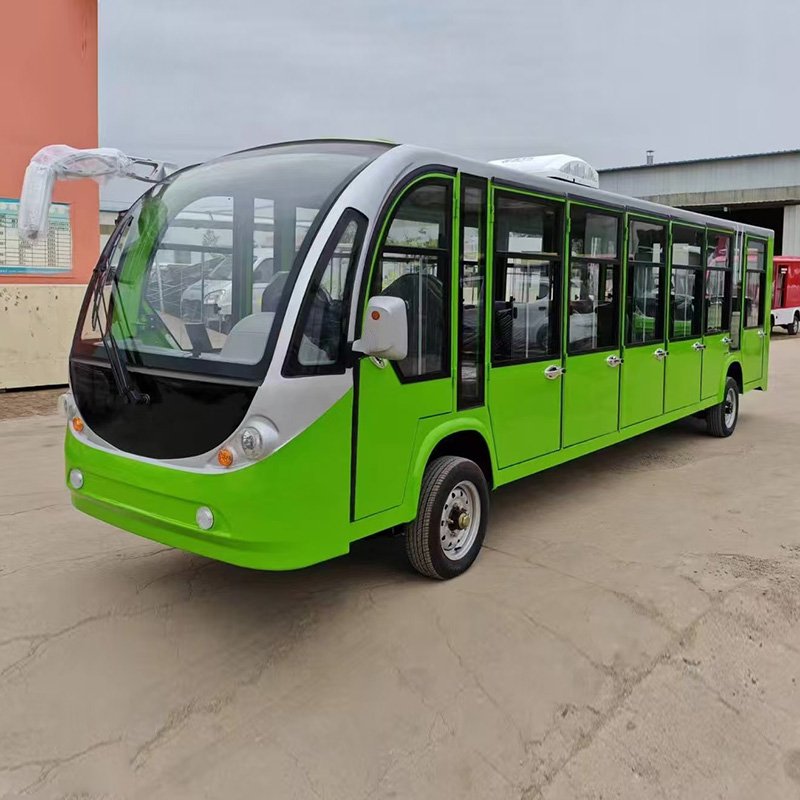 2024 Hot Sell China Cheap High Quality 23 Passengers Seater Tourist Car Electric Sightseeing Car