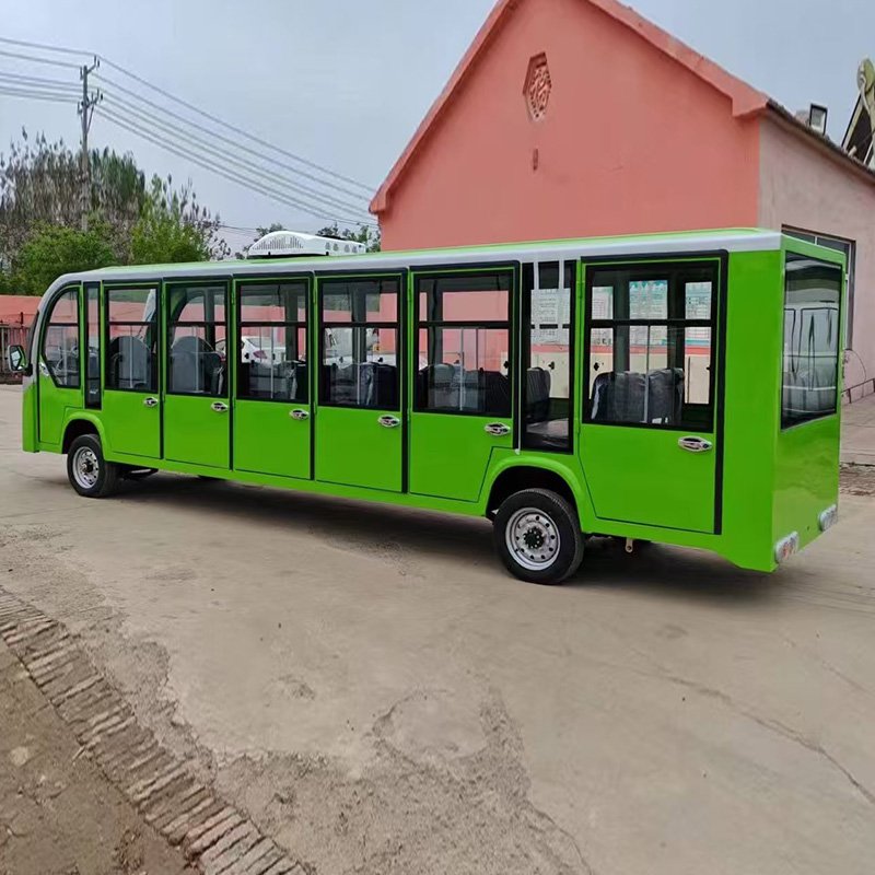 2024 Hot Sell China Cheap High Quality 23 Passengers Seater Tourist Car Electric Sightseeing Car