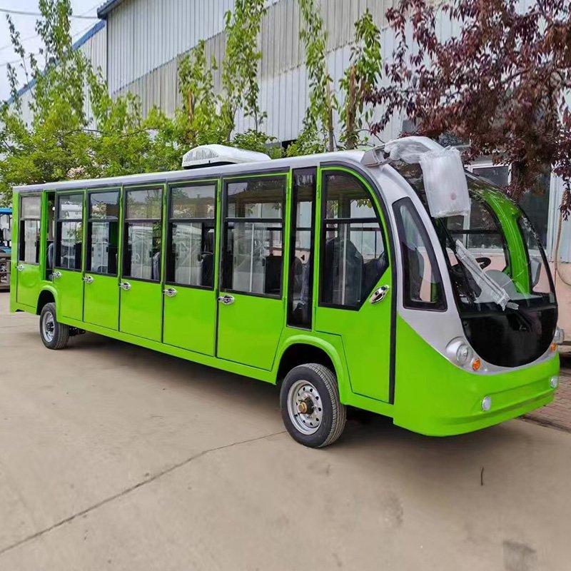 2024 Hot Sell China Cheap High Quality 23 Passengers Seater Tourist Car Electric Sightseeing Car