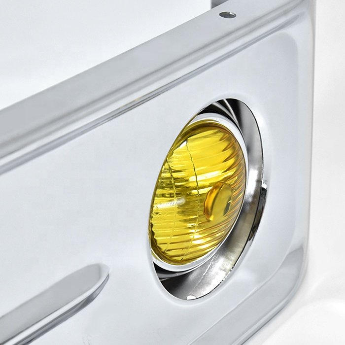 HIACE HOME Use for Bus Bumper Retro Oba Q Bumper 2 Tons Standard Dekotora Truck Bumper Dutro Canter Elf Atlas Titan Accessories