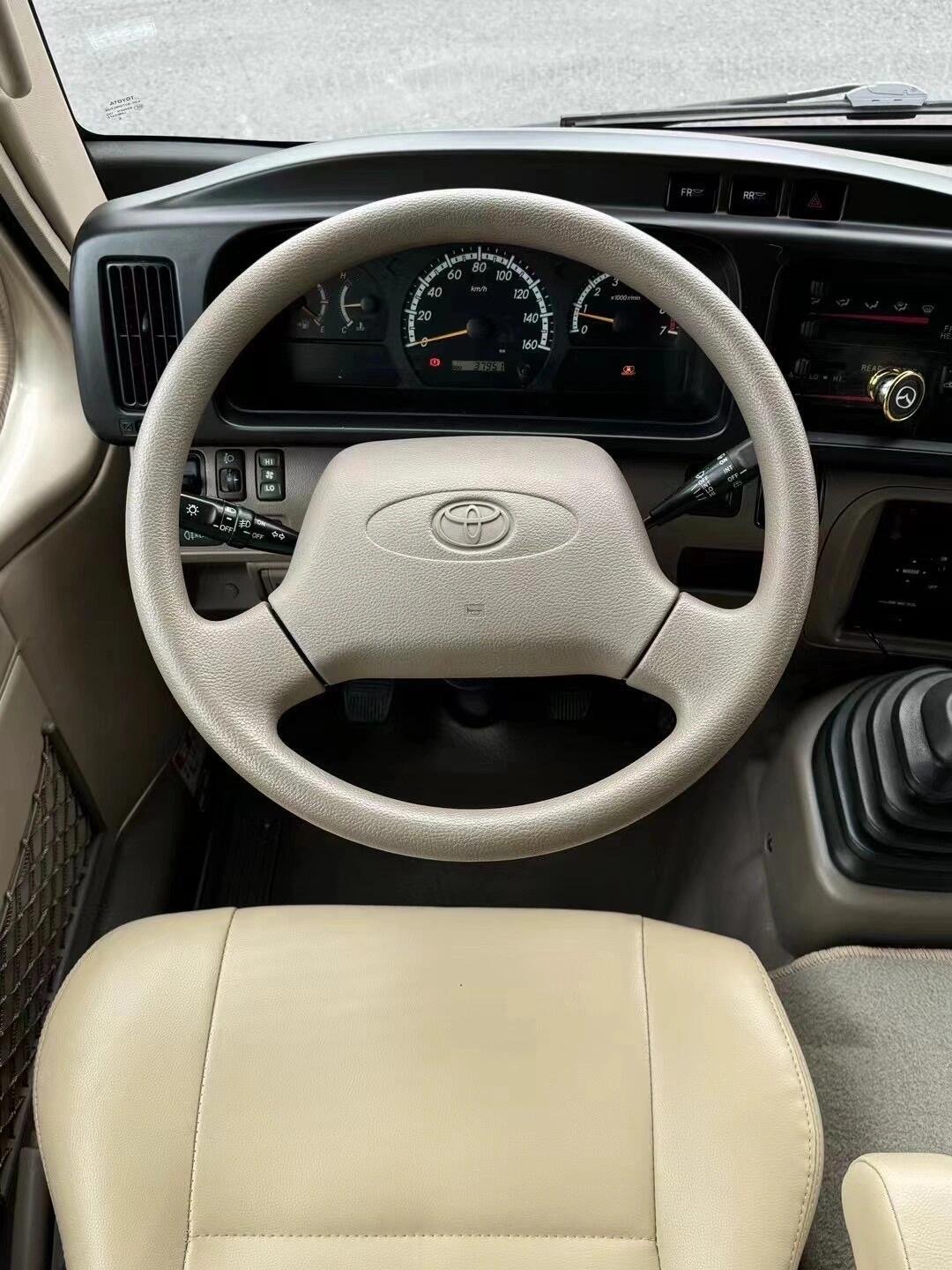 2018 Used Toyota Coaster Diesel Bus Best Selling 30-Seater Coach RHD Steering LHD Steering Options Euro 3 Emission Manual Sale