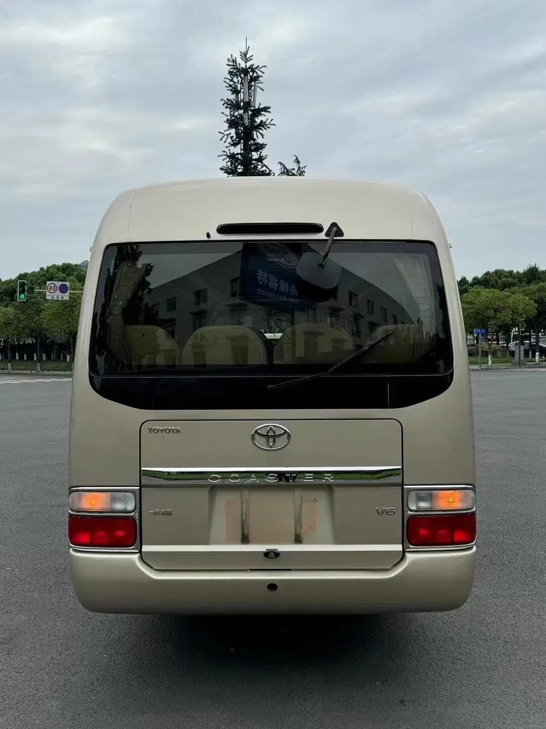 2018 Used Toyota Coaster Diesel Bus Best Selling 30-Seater Coach RHD Steering LHD Steering Options Euro 3 Emission Manual Sale