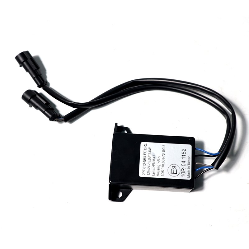 Van Truck Semi Trailer Bus Retrofit Custom Light Front Position 24V 12V Led Daylight Lamp Set Daytime Running Light