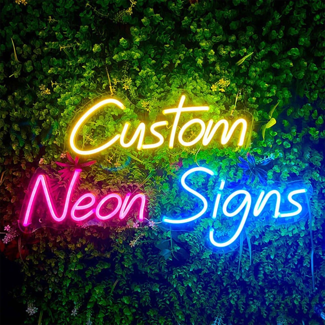 Custom LED Neon Sign Shape Light Luminous Letters Decorative Creative Light up Letters INS Wind Room Small Neon Light Sign