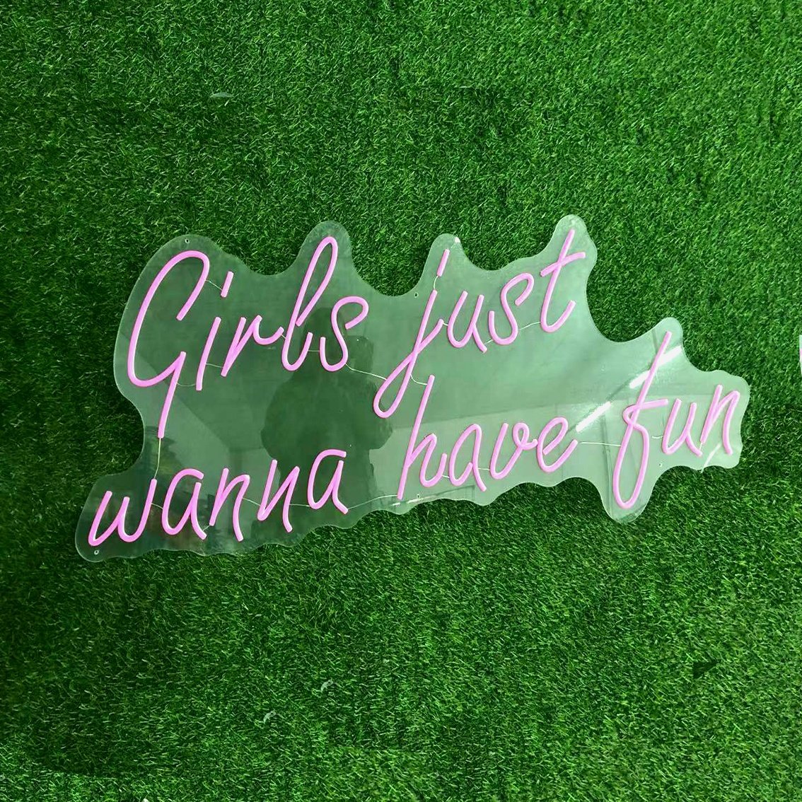 Girls Just Wanna Have Fun Neon Light Decorative Lighting Customized Neon Signs