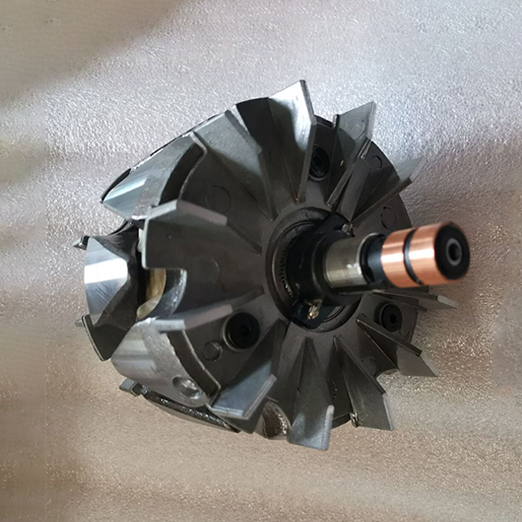 Kinglong Bus Parts Bus Generator Rotor 370102057 Bus Alternator Rotor Assembly