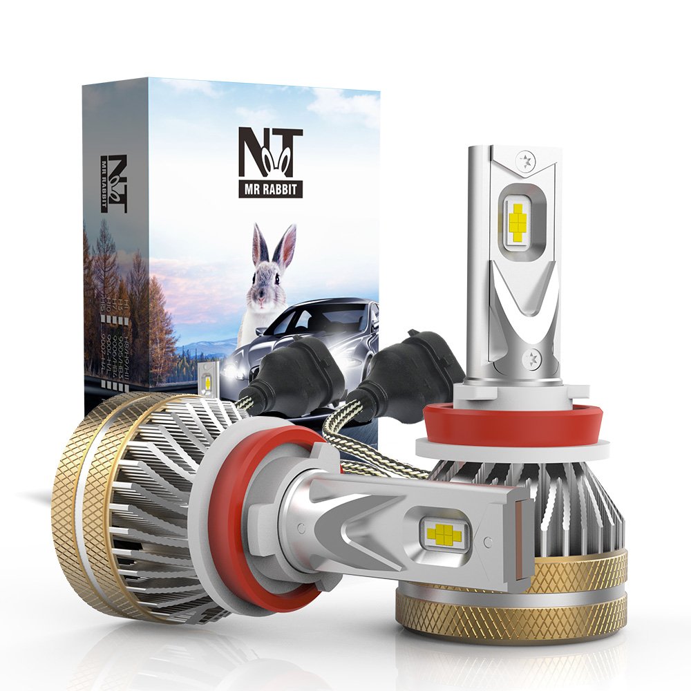 GESLLA 40w 12v 4800lm Led Light NT H4 H7 H11 H13 360 9004 9005 9006 Canbus 9007 9012 Car Led Headlight H4 Bulb