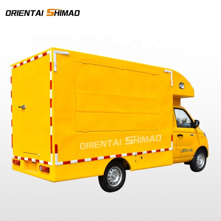 Hot Sale Ice Cream Cart Mobile Fast Food Truck Slush Trailer