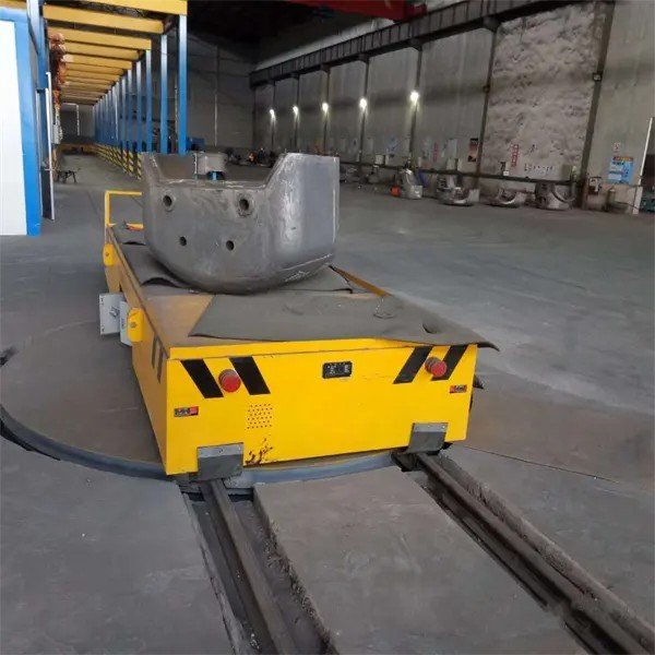 New 10T Electric Transfer Car with Lithium Battery Factory Material Conveying for Manufacturing Plant