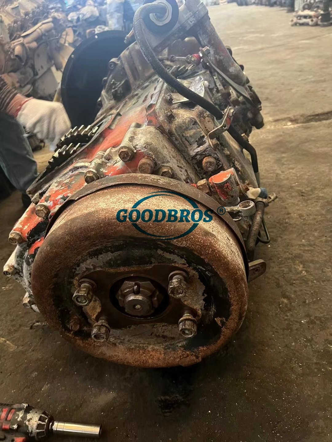 8DC9 8DC10 8DC11 Used M12-3 M12-4 6 Speed Gearbox Fuso Transmission for Mitsubishi