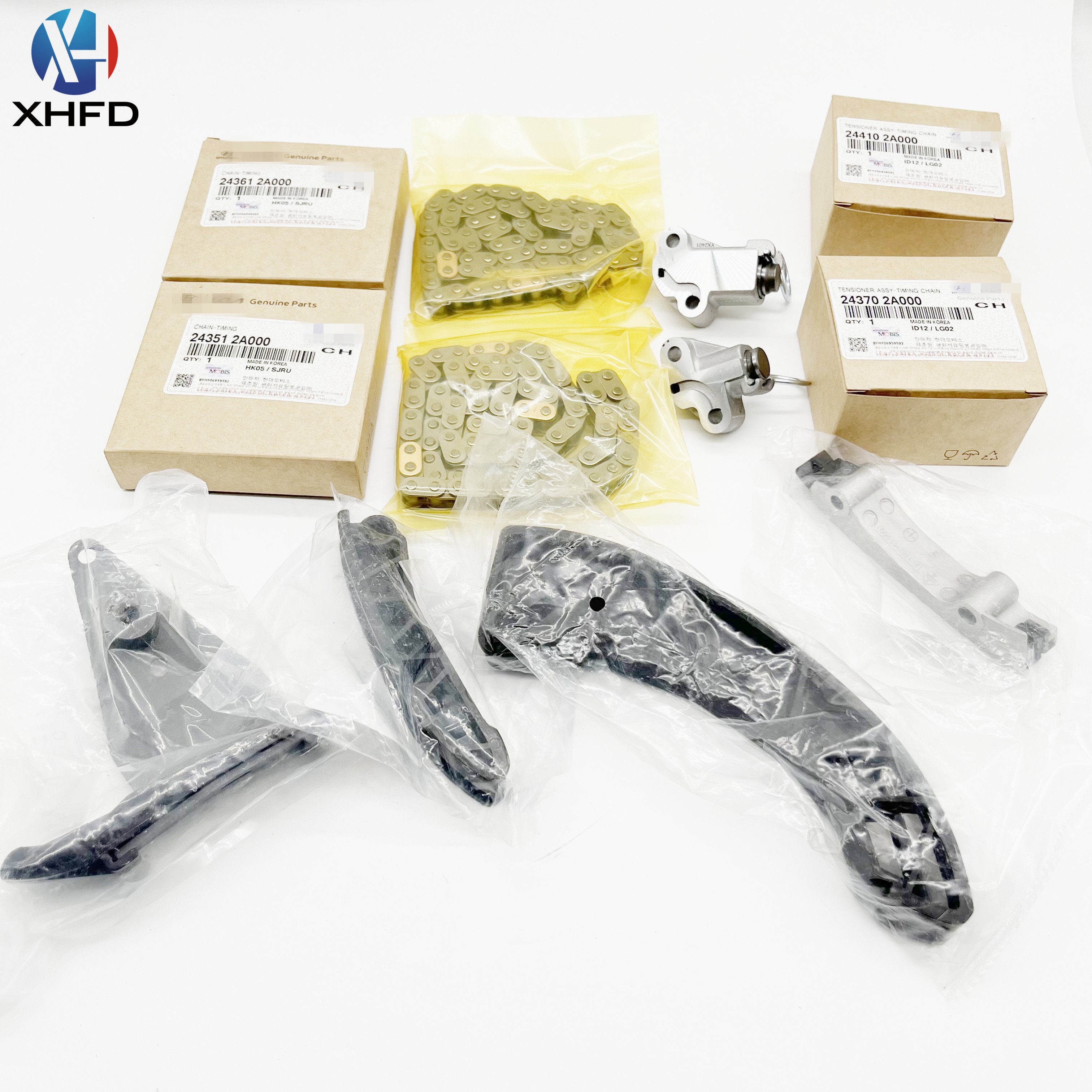 24376-4A020 24387-4A020 24351-4A020 24361-4A020 23351-4A020 D4CB Engine Timing Chain Timing Chain for Kia Hyundai Sorento