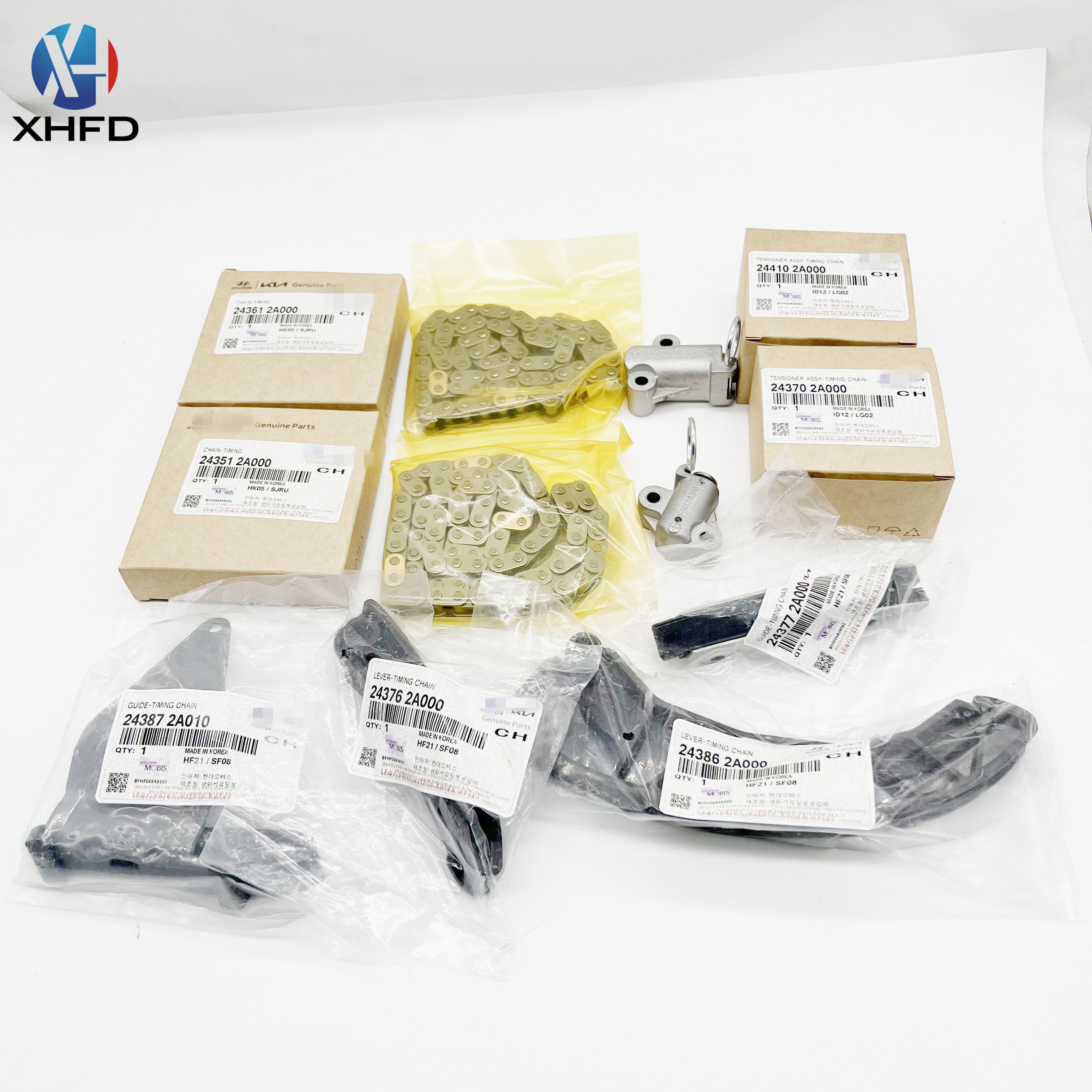 24376-4A020 24387-4A020 24351-4A020 24361-4A020 23351-4A020 D4CB Engine Timing Chain Timing Chain for Kia Hyundai Sorento