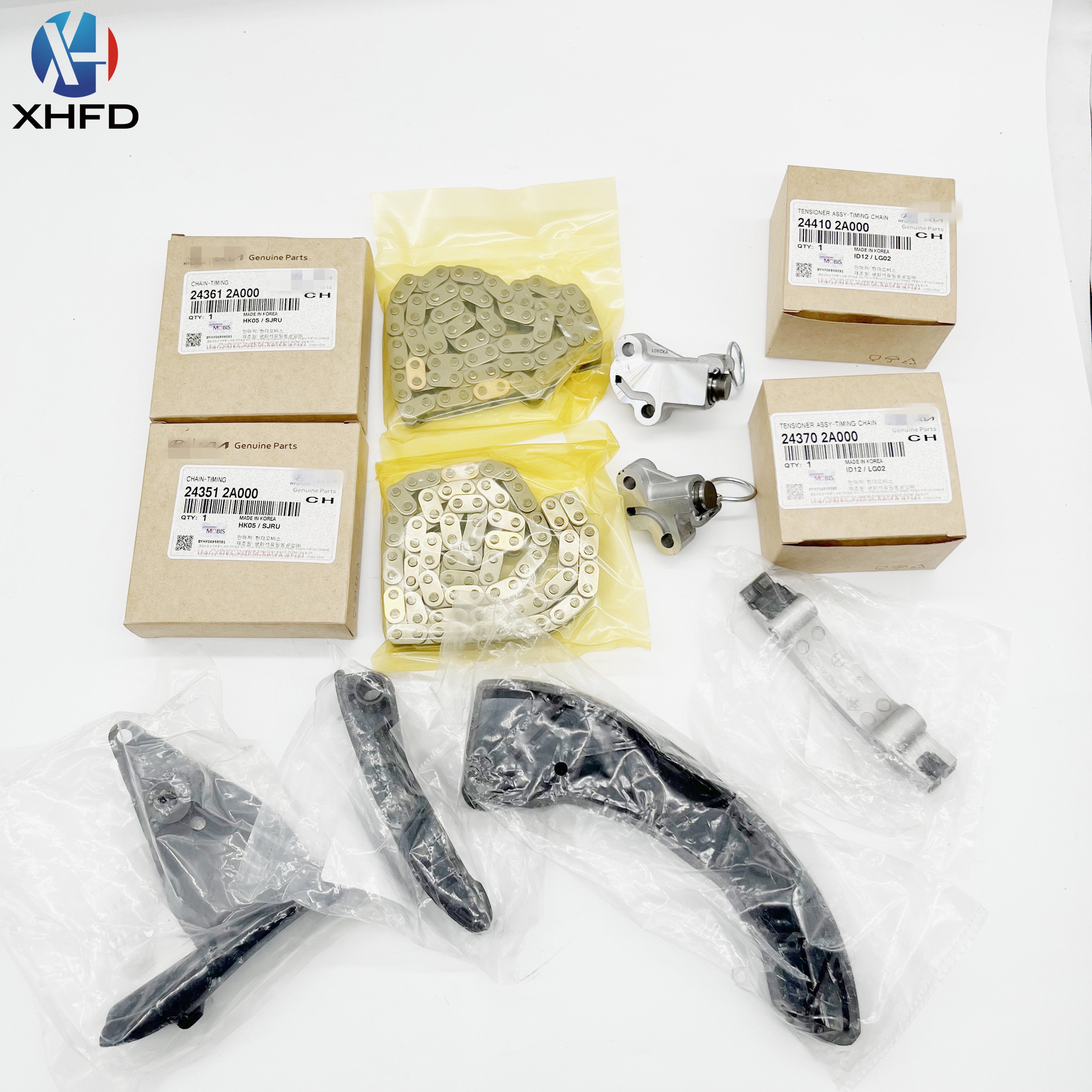 24376-4A020 24387-4A020 24351-4A020 24361-4A020 23351-4A020 D4CB Engine Timing Chain Timing Chain for Kia Hyundai Sorento