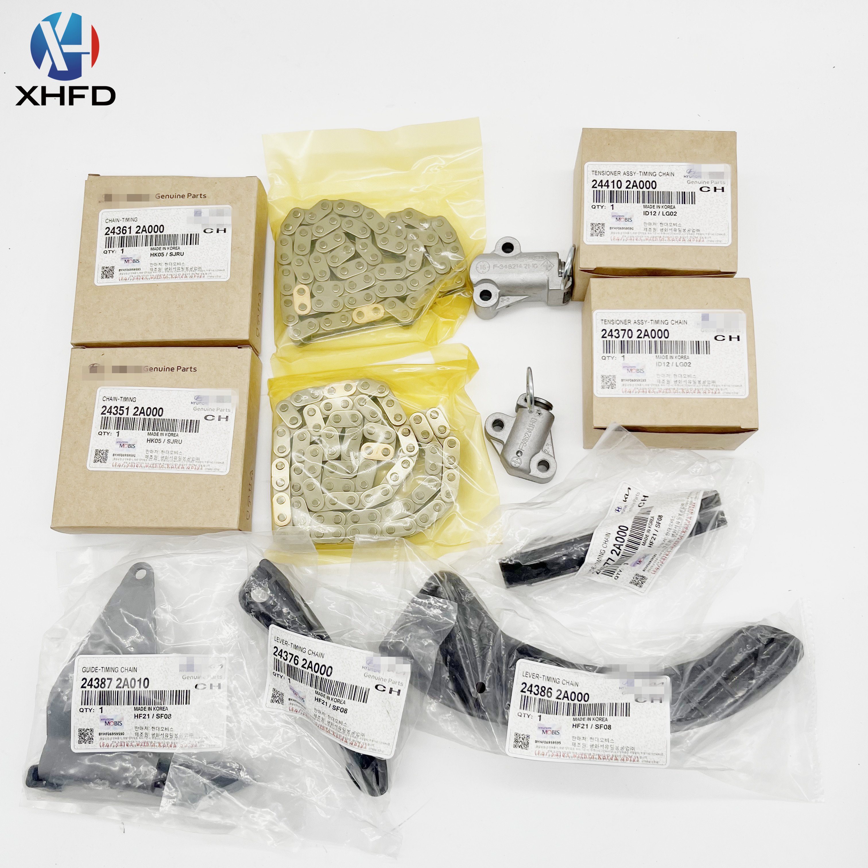 24376-4A020 24387-4A020 24351-4A020 24361-4A020 23351-4A020 D4CB Engine Timing Chain Timing Chain for Kia Hyundai Sorento