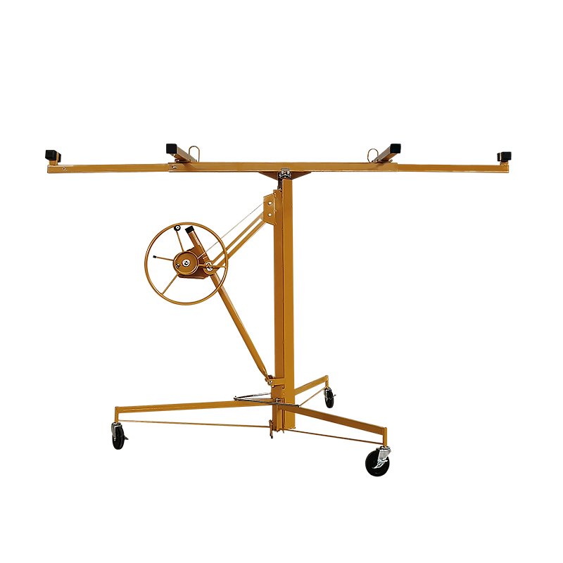 Factory Sales High Quality Adjustable Lift Drive Gypsum Lift 11FT Sheetrock Drywall Lift Panel Hoist Jack