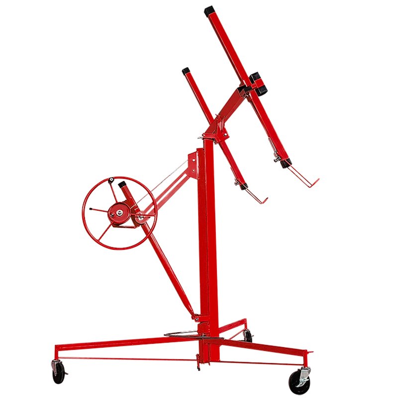 Factory Sales High Quality Adjustable Lift Drive Gypsum Lift 11FT Sheetrock Drywall Lift Panel Hoist Jack