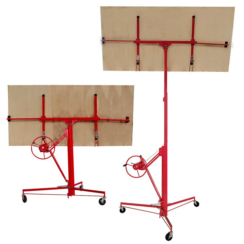 Factory Sales High Quality Adjustable Lift Drive Gypsum Lift 11FT Sheetrock Drywall Lift Panel Hoist Jack
