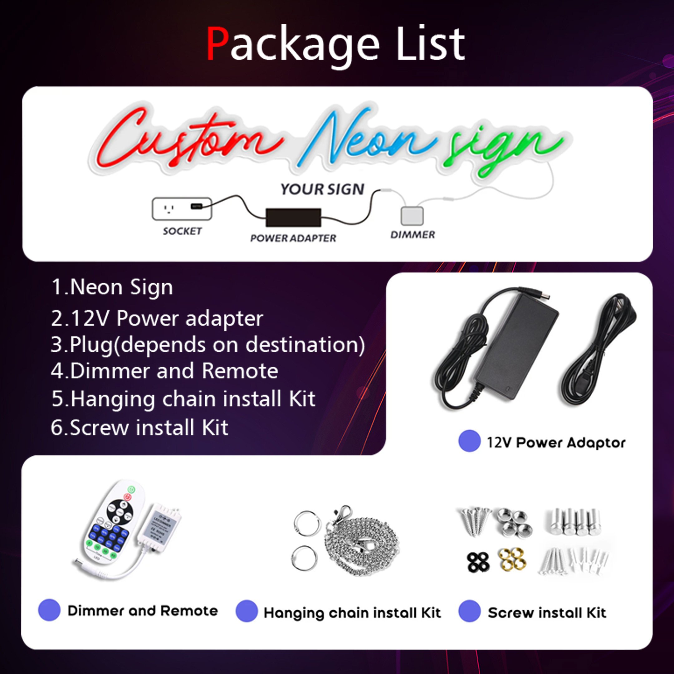 Wholesale Led Logo Fast Food Pizza Neon Light Drop Shipping for Party Restaurant Decor