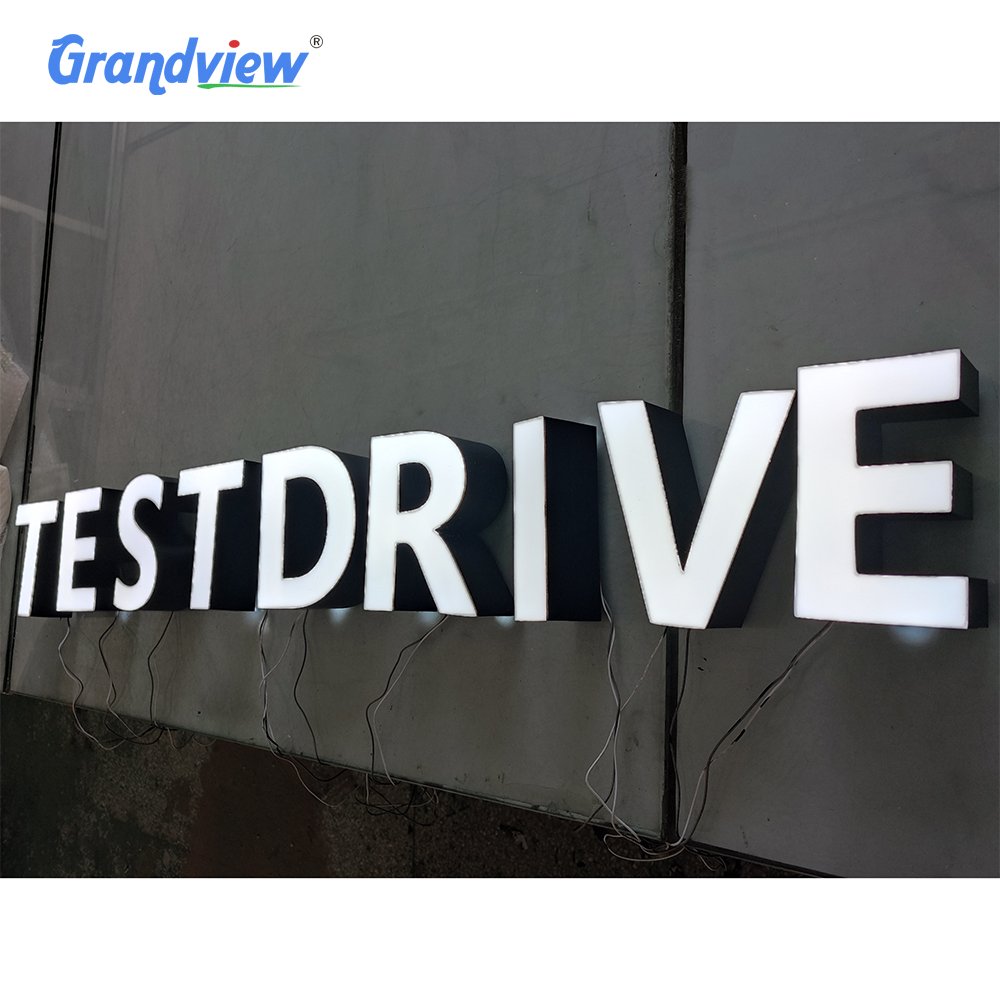 Customized Indoor Outdoor Acrylic Illuminated Signs Acrylic Signage of Commercial Signage