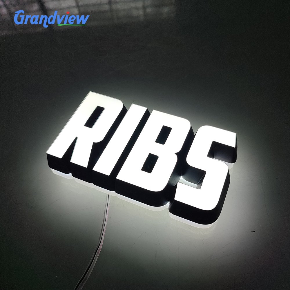 Customized Indoor Outdoor Acrylic Illuminated Signs Acrylic Signage of Commercial Signage
