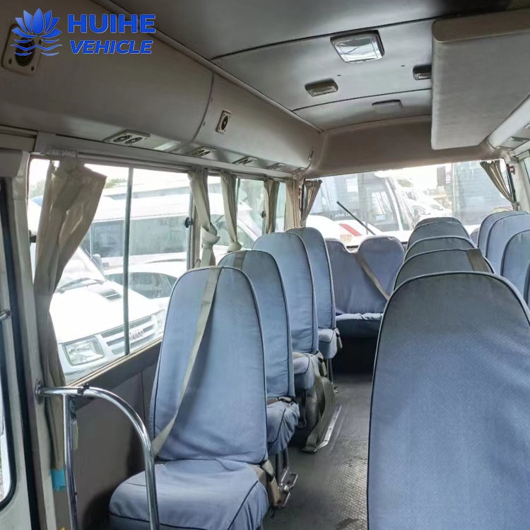 Second Hand Buses and Coaster Autobus Coaster 21 Seaters Passenger for Sale
